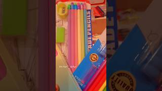 pencil box kit🌷🎀🌈 pencil pouch pencilbox clay stationery shorts korean schoolsupplies compass [upl. by Brenk175]