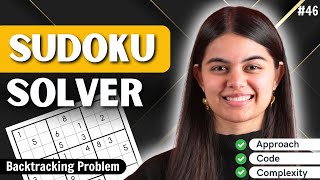 Sudoku Solver Problem  using Backtracking  Leetcode Hard [upl. by Maher]