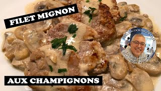 Filet mignon aux champignons [upl. by Junina]