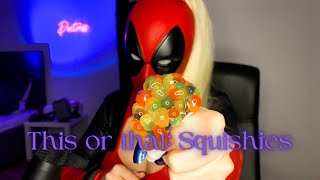 This or that Squishies 😌 ASMR deutsch thisorthat squishy [upl. by Roselia40]