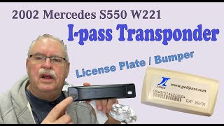 Mounting my License Plate Ipass Ipass [upl. by Ylac]