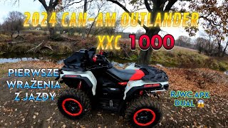 2024 CANAM OUTLANDER XXC 1000 Pierwsze wrażenia i wstępna pogaduch TEST😁 [upl. by Anahsak]