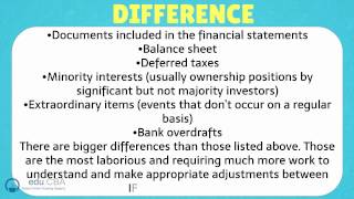 IFRS Vs USGAAP [upl. by Minna]