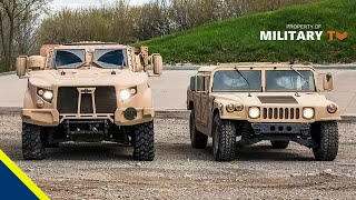 How the Humvee Compares to the New Oshkosh JLTV  Joint Light Tactical Vehicle [upl. by Fennell47]