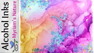 49 Alcohol Ink WISPY Looks  embellishments  Detailed Tutorial [upl. by Coy]