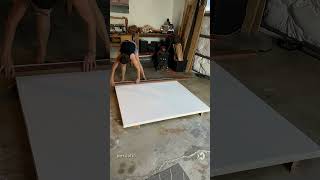 part 3 of 10  60s tulip pattern painting in the making [upl. by Ahsak]