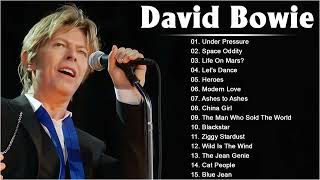 David Bowie Best Songs  David Bowie Greatest Hits Full Album [upl. by Yrtsed]