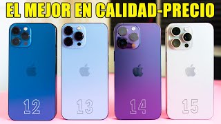 🔥 iPhone 12 PRO MAX vs 13 PRO MAX vs 14 PRO MAX vs 15 PRO MAX 💥 ¿Cuál Comprar [upl. by Solracsiul]