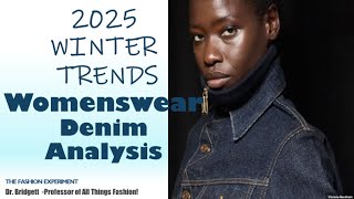 2025 Winter Trend Analysis  Womens Denim Styles [upl. by Daniels765]