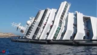 Official Plan to Refloat and Remove Costa Concordia May 2012 [upl. by Anihtyc]