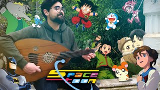 Spacetoon 🎶 songs medley with oud  اغاني سبيستون بالعود  Oud Slayer [upl. by Aillimat418]