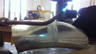 Gas welding aluminum [upl. by Ahtebbat]