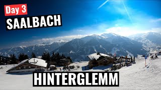 Saalbach Day 3  Skiing Hinterglemm [upl. by Verney]