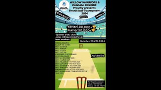 WILLOW WARRIORS amp PAMMAL FRIENDS  CRICKET TOURNMENTSEASON 2 FINAL DAY [upl. by Ekusuy25]