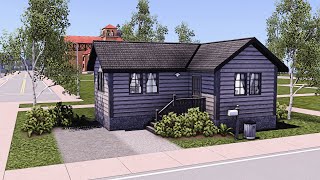 The Sims 3  Willow Starter  Speed Build [upl. by Nepets433]