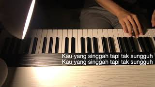 KuKira Kau Rumah  Amigdala  Piano Karaoke Piano Cover [upl. by Trager]