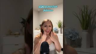 ASMR Roleplay Rudest Celebrity Interview 🎥asmrvideos asmrsound shorts tinglesasmr asmr [upl. by Scheider979]