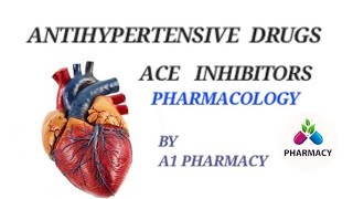 ACE INHIBITORS  ANTIHYPERTENSIVE DRUGS [upl. by Fidellia]