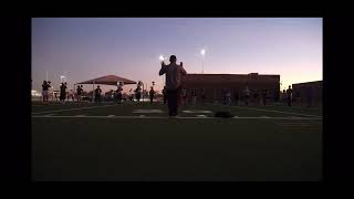 Mesa HS Marching Band  Tuesday Night Warmups [upl. by Aimehs5]