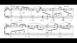 Cécile Chaminade  Piano Sonata Op 21 2 Andante [upl. by Kempe478]