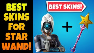 Best Skins For The STAR WAND PICKAXE In Fortnite [upl. by Stanton]