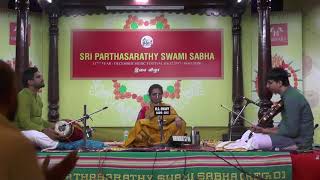 Saranya Krishnan l Carnatic Vocal l December Music Festival 2017 l Sri Parthasarathy Swami Sabha [upl. by Godart317]