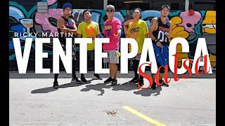 VENTE PA CA Salsa Version by Ricky Martin  Zumba  Salsa  Kramer Pastrana [upl. by Guthrey934]