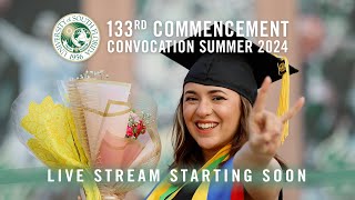 USF Summer 2024 Commencement Ceremony  Saturday 130PM [upl. by Noiwtna106]