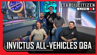 Star Citizen Live QampA Invictus AllVehicles [upl. by Htezzil399]