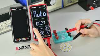 ANENG 621A Smart Digital Multimeter Touch Screen Multimetro 9999 Tester True RMS Auto DCAC 10A [upl. by Audrie]