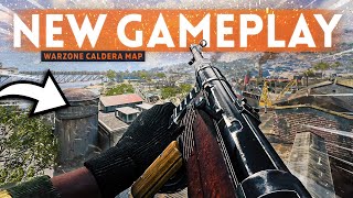 New Warzone Caldera Map Gameplay First Look [upl. by Eluk]