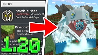 How To Download Mowzies Mobs Mod In Minecraft Bedrock 2024  Android IOS Windows 11 Xbox PS5 [upl. by Eedeed539]