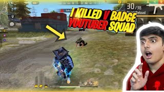 I PLAY FREE FIRE IN SQUAD  FREE FIRE GAMEPLAY [upl. by Anuska]