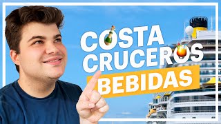 COSTA CRUCEROS BEBIDAS 🛳️🍹¿TODO INCLUIDO 😫 [upl. by Nnylarat901]