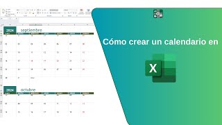 Cómo crear un calendario en Excel [upl. by Eemia]