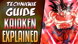 Kaioken Explained in Dragon Ball Z  Technique Guide [upl. by Streetman827]