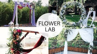 TOP 7 Way How to Decorate a Wedding Arch  DIY WEDDING Ceremony Ideas [upl. by Isbella]