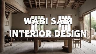 WABI SABI INTERIOR DESIGN✅ [upl. by Undis]