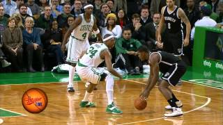 Joe Johnson Trips Up Paul Pierce with his Handles [upl. by Helmut]