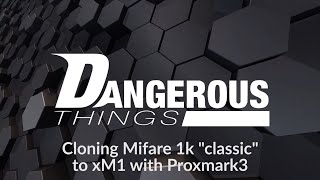 Cloning Mifare 1k quotclassicquot chips to an xM1 with the Proxmark3 [upl. by Yetty735]