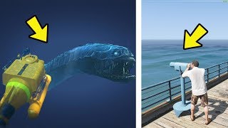 16 Coisas incríveis encontradas no fundo do mar de Los Santos GTA 5 [upl. by Nahama]