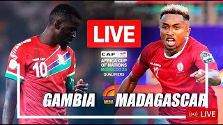 🛑LIVE Gambia Vs Madagascar [upl. by Shaughnessy912]