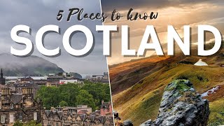 EPIC SCOTLAND 5 Best Places to visit in Scotland [upl. by Ennayk]