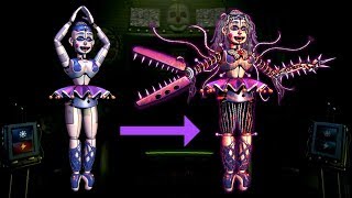 FNAF FREAKSHOW BALLORA Transform  Slide Edit [upl. by Helbon]