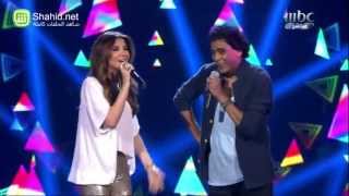 Arab Idol  محمد منير ونانسي عجرم  حارة السقايين [upl. by Airdnat617]