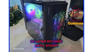 INSTALANDO UNA PC GAMER EN EL CHASIS ANTEC NX200M [upl. by Redd]