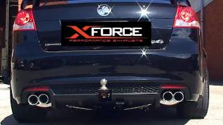 XFORCE Holden VE SV6 Exhaust [upl. by Kohler]