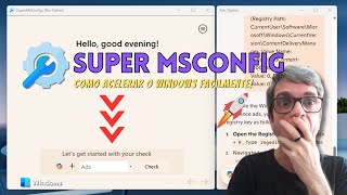 SUPER MSConfig  ACELERE o Seu WINDOWS Facilmente🚀 [upl. by Piderit91]