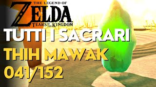 041152 SACRARIO DI THIH MAWAK  CONTROCORRENTE  ZELDA TEARS OF THE KINGDOM  GUIDA GAMEPLAY ITA [upl. by Prissie]