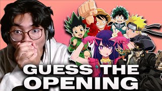 GUESS THE ANIME OPENING IN 5 SECONDS WITH CHAT [upl. by Dalohcin4]